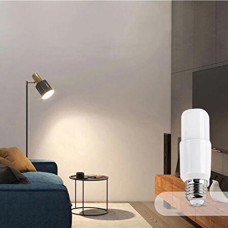 Cata CT-4091 8W 220V E27 Duylu Led Buji Ampul Günışığı 5 Adet