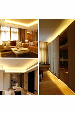 Cata CT-4538 Gold 240 Led 12 Volt İç Mekan Serit Led Günışığı 5 Metre
