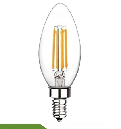 Cata CT-4066 4W 220V E14 Duylu Led Rustik Ampul Günışığı