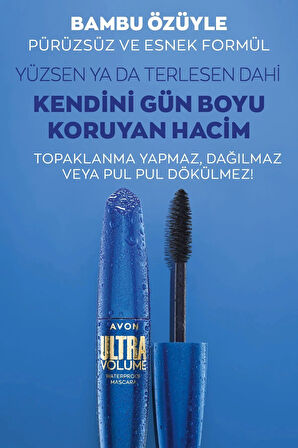 Ultra Volume Waterproof Maskara Navy