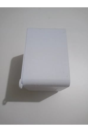 Elektronik plastik proje kutusu beyaz geçme Kapaklı 105×95×70 mm