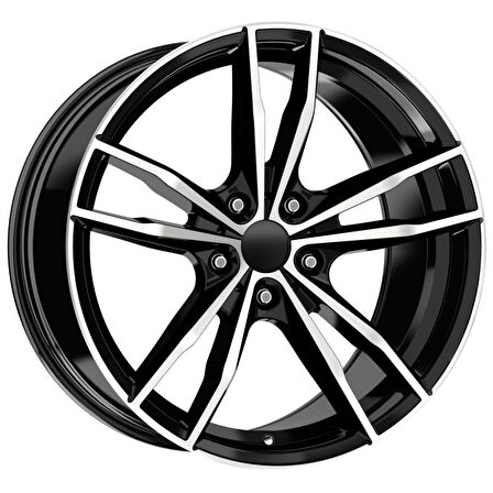 EMR-DY649-08 9.5x19"-5x120 ET37 72.6 Black Diamond Jant (4 Adet)