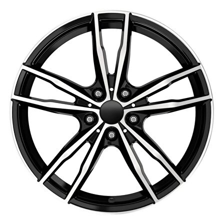 EMR-DY649-08 9.5x19"-5x120 ET37 72.6 Black Diamond Jant (4 Adet)