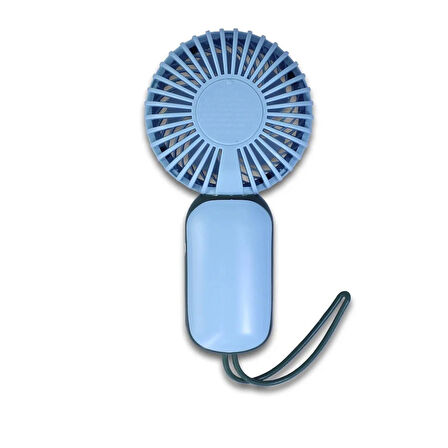 Airstorr YS906 Mini Şarj Edilebilir Kişisel Fan  Güçlü Hava Akışı Taşınabilinir Mini Vantilatör 
