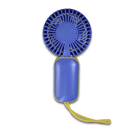 Airstorr YS906 Mini Şarj Edilebilir Kişisel Fan  Güçlü Hava Akışı Taşınabilinir Mini Vantilatör 