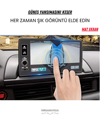 Yeni Honda Civic Executive Plus 2024 Navigasyon ve Multimedya Uyumlu Mat Ekran Koruyucu