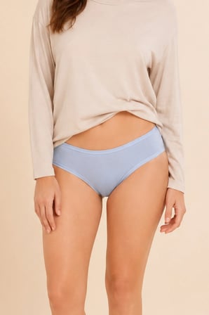 Loule Kadın Modal ve Pamuklu Esnek 3'lü Bikini Külot - Nefes Alan Yumuşak Doku