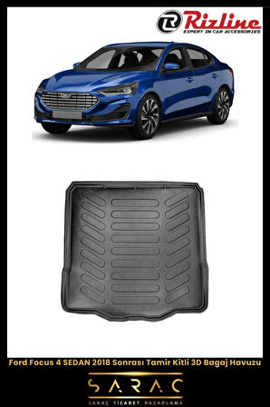 Rizline Ford Focus 4 Sedan 2024 Model Tamir Kitli 3D Bagaj Havuzu