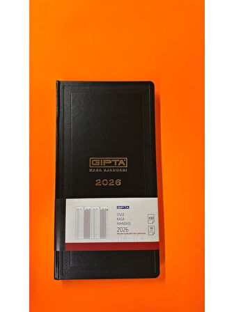 Gıpta 2026 Ticari Kasa Ajandası 17X33 cm 118-TCK
