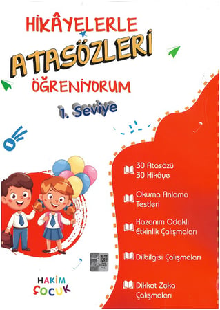 3.Sınıflar İçin Hikayelerle Atasözleri Öğreniyorum 1 ve 2 + Oku Anla Pekiştir