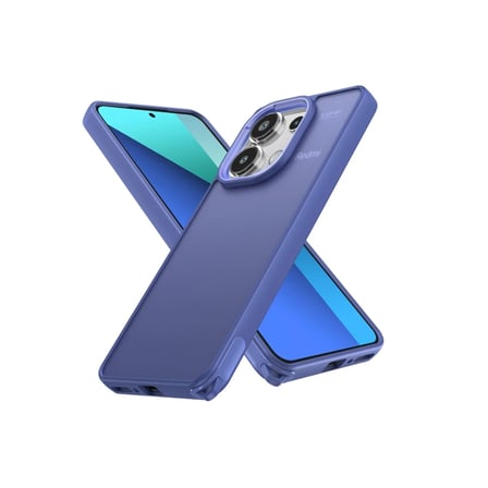 Xiaomi Redmi Note 13 Pro 4G Kılıf Elegant Kapak - Açık Mavi