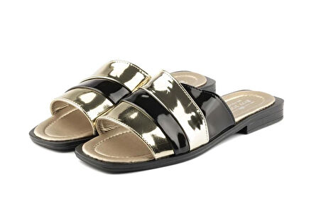 Kuşaklı Garnili Kadın Terlik Dış Mekan Ve Ev Çeyiz Günlük Rahat Ökçeli Terlik