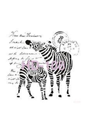 Hd108 Home Dekor Stencil 45x45