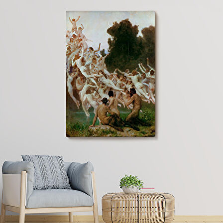 William-Adolphe Bouguereau Tarafından Çizilen Oreads Adlı Tablosu -6370