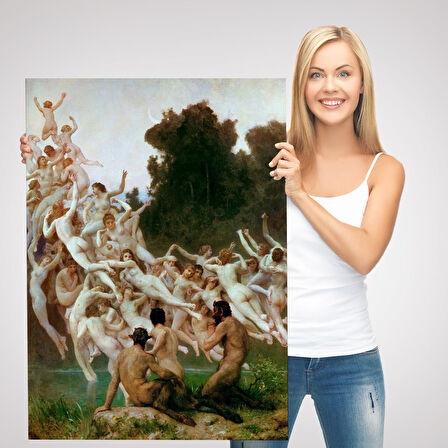 William-Adolphe Bouguereau Tarafından Çizilen Oreads Adlı Tablosu -6370