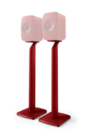 KEF S1 LSX Yer Standı, KEF LSX ve LSX II Uyumlu, Hoparlör Zemin Standı, Stabil Tasarım