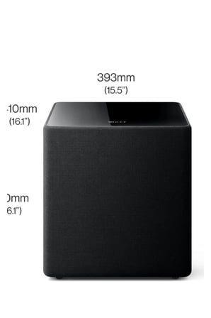 KEF KUBE 12 MIE , 12 inç Bas Sürücü, 300W Güç, iBX Bas Teknolojisi, Subwoofer
