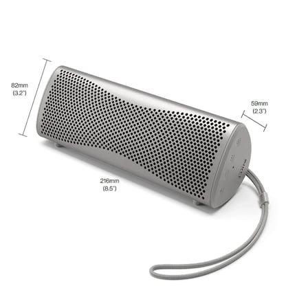 Kef Muo 90 Db, Bluetooth 5.4, Aptx Adaptive, 24 Saat Pil, 15 Dakika Hızlı Şarj, İp67, Usb-C, Tws Stereo, Taşınabilir Bluetooth Hoparlör