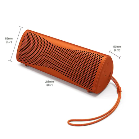 Kef Muo 90 Db, Bluetooth 5.4, Aptx Adaptive, 24 Saat Pil, 15 Dakika Hızlı Şarj, İp67, Usb-C, Tws Stereo, Taşınabilir Bluetooth Hoparlör