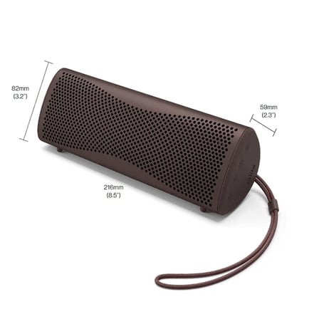kef muo 90 db, bluetooth 5.4, aptx adaptive, 24 saat pil, 15 dakika hızlı şarj, ip67, usb-c, tws stereo, taşınabilir bluetooth hoparlör