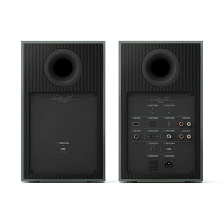 KEF Coda W, 200 Watt, HDMI ARC, Bluetooth 5.4, 12. Nesil Uni-Q, Kablosuz Aktif Raf Tipi Hi-Fi Hoparlör Seti