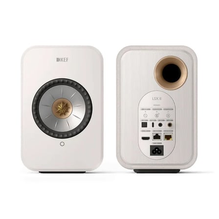 KEF LSX II, 200 Watt, HDMI ARC, Bluetooth 5.0, Uni-Q Akustik Teknolojisi, Kablosuz Aktif Hi-Fi Hoparlör Seti