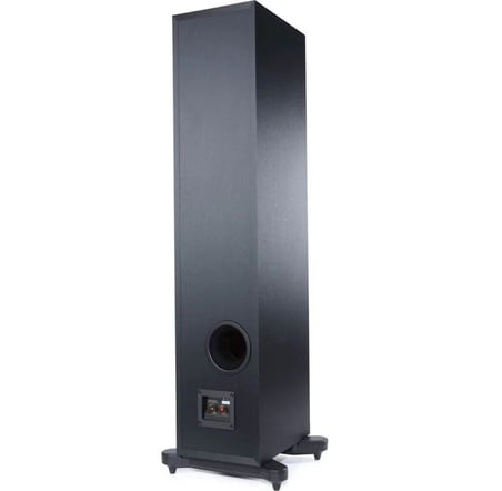Kef Q7 Meta Kule Tipi Hoparlör Çift Saten Siyah