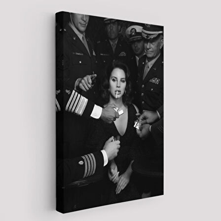Lana Del Rey Dekoratif Duvar Tablosu-6372