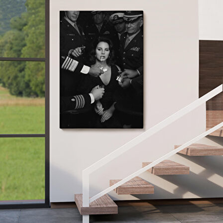 Lana Del Rey Dekoratif Duvar Tablosu-6372