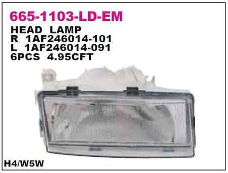 SKODA FELİCİA 1998 ÖN FAR LAMBA SOL DEPO