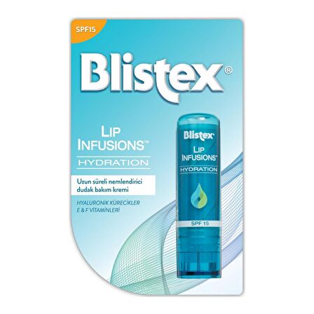 Uzun Süreli Nemlendirici Dudak Bakımı Lip Infusions Hydration Spf 15 3,7g