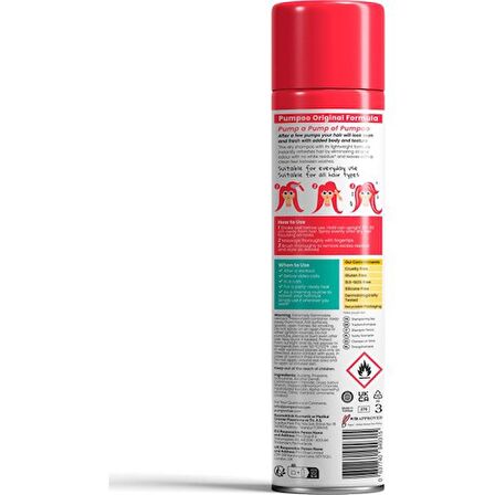 Pumpoo Kuru Şampuan - Original Dry Shampoo
