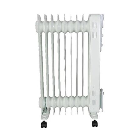 9 Dilimli Yağlı Radyatör 2000w ısıtıcı soba termostat
