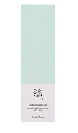 Beauty Of Joseon Green Plum Refreshing Toner: AHA + BHA - Peeling Losyonu 150 ml