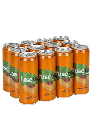 Fuse Tea Şeftali Aromalı Soğuk Çay 330 Ml X 12 Adet