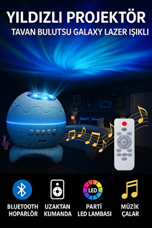 QASUL Kumandalı Gece Lambası Projektör Işık Çocuklar İçin Eğitici Bluetooth Hoparlör Dinazor Yumurtası