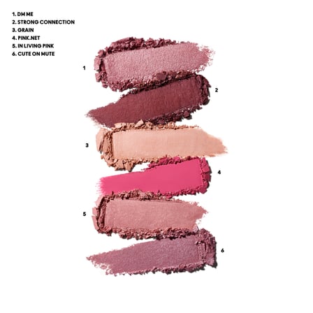 MAC Connect in Colour Eye Shadow Palette - Rose Lens göz farı paleti