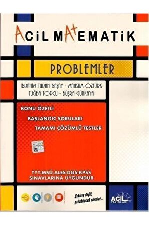 Tyt Matematik Acil Problemler