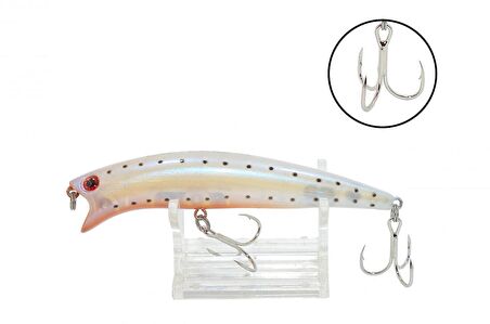 Caplure Seabass Minnow 90mm Floating 12gr Maket Balık RENK:09