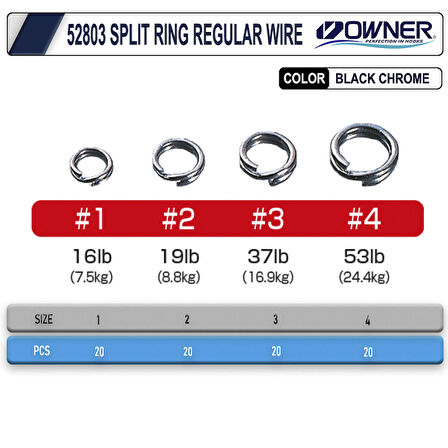 Owner 52803 Sprit Ring Regular Wire Halka NO:1