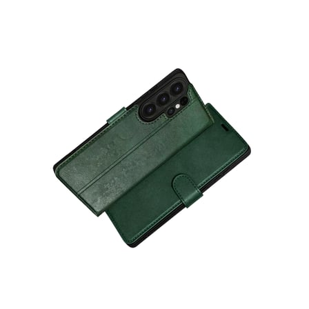 Samsung Galaxy S26 Ultra Trend S Plus Kapaklı Kılıf - Yeşil