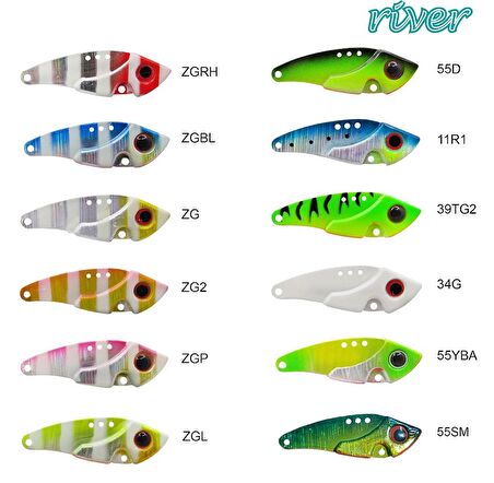 River Sebastian Vibrasyon Jig 5gr Renk: 11R1