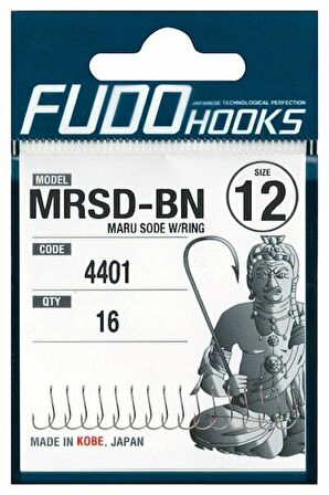 Fudo 4401 MARU SODE W/ RING BLACK NIKEL OLTA İĞNESİ NO:6