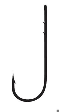 Fudo 6101 Worm SSB Black Nikel Uzun SAP Tırnaklı İğne NO:6