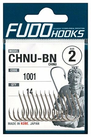 Fudo 1001 Chinu Black Nikel İğne NO:8