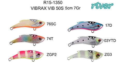 River Vibrax Vib 50S 5Cm 7Gr Vibrasyon Renk:74T