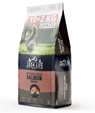 JADA LİFE SOMONLU KISIR KEDİ MAMASI PAKET