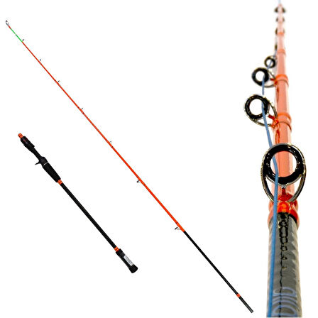 Captain 1431 Corrento Jigging 189cm 2 Pc Slow Jig Kamışı 100-250 Atarlı