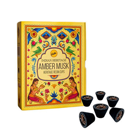 Uretti - Okay 5711 5025 Doğal Küp Tütsü – Dış Mekan Sinek Kovucu / 6'LI + Metal Yakma Aparatı