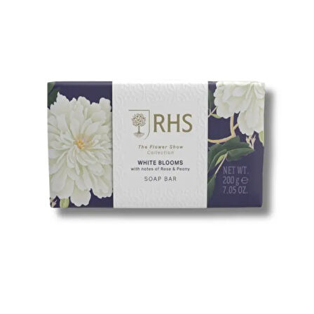 Rhs The Flower Show White Blooms With Notes Of Rose & Peony Sabun 200 Gr
